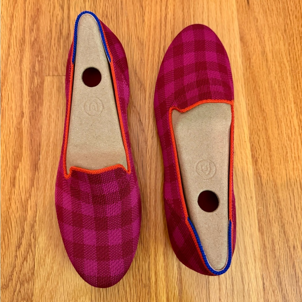 Rothy’s Cherry Gingham Loafer - Picture 2 of 6